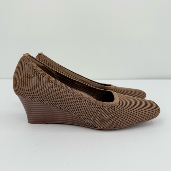 Vivaia Square Toe Wedge Margot Wedge Pro in Espresso Size EU 38 or US 7-7.5 - Picture 2 of 15
